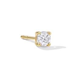 10K Gold 1/8 CT. T.W. Diamond Solitaire Single Stud