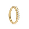 Thumbnail Image 0 of 10K Solid Gold CZ-Lined Hoop - 18G 5/16"