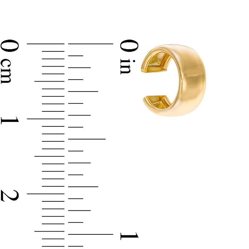 Main Image 2 of 018 Gauge Solid Bold Cartilage Cuff in 10K Gold - 5/16"