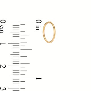 14K Semi-Solid Gold CZ Solitaire, Captive Bead Hoop, and Bar Nose Stud and Ring Set - 20G