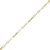 Thumbnail Image 2 of Made in Italy 030 Gauge Solid Mirror Flat-Link Chain Necklace in 10K Gold - 18"