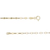 Thumbnail Image 3 of Made in Italy 030 Gauge Solid Mirror Flat-Link Chain Necklace in 10K Gold - 18"