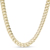 Thumbnail Image 1 of Made in Italy 140 Gauge Semi-Solid Cuban Curb Chain Necklace in 14K Gold - 22"