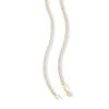 Thumbnail Image 2 of 10K Semi-Solid Gold Diamond-Cut Rounded Curb Chain Made in Italy - 20"