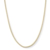 Thumbnail Image 0 of 10K Hollow Gold Diamond-Cut Rambo Curb Chain - 20"