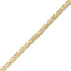 Thumbnail Image 2 of 050 Gauge Diamond-Cut Hollow Byzantine Chain Necklace in 10K Gold - 18"