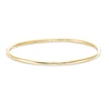 Thumbnail Image 0 of 68.1mm Bangle in 18K Gold Over Silver - 7.25"