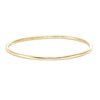 Thumbnail Image 1 of 68.1mm Bangle in 18K Gold Over Silver - 7.25&quot;