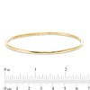 Thumbnail Image 2 of 68.1mm Bangle in 18K Gold Over Silver - 7.25&quot;
