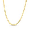 Thumbnail Image 1 of 060 Gauge Solid Valentino Chain Necklace in 10K Gold - 18"