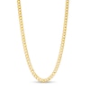 Thumbnail Image 0 of 060 Gauge Cuban Curb Chain Necklace in 10K Hollow Gold - 18"