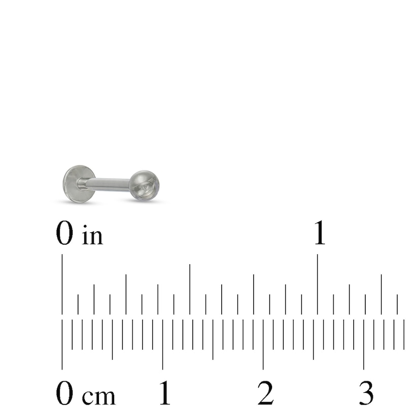 Titanium Ball Stud - 16G 7/16"