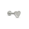 Thumbnail Image 1 of Titanium Heart Stud - 16G 5/16"