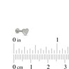 Thumbnail Image 2 of Titanium Heart Stud - 16G 5/16"