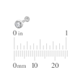 Thumbnail Image 3 of Titanium CZ Bezel Stud - 16G 5/16"