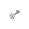 Thumbnail Image 0 of Titanium CZ Flower Stud - 16G 5/16"