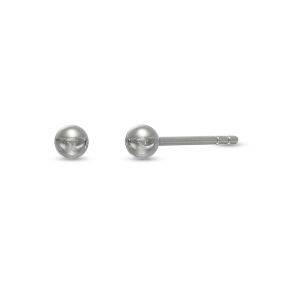 Titanium Ball Piercing Earrings - 20G
