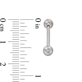 Titanium Barbell - 14G 5/8"