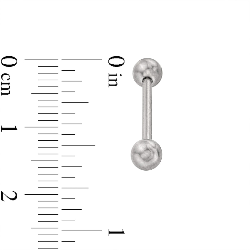 Titanium Barbell - 14G 5/8"