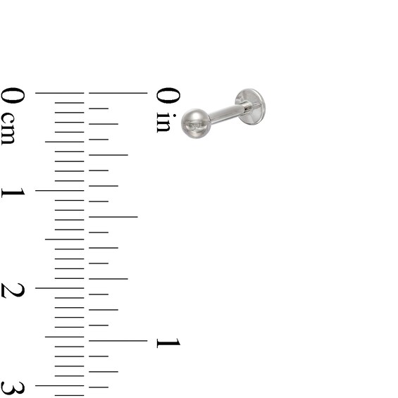Titanium Ball Stud - 16G 5/16"