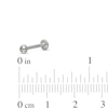 Thumbnail Image 2 of Titanium Ball Stud - 16G 3/8"