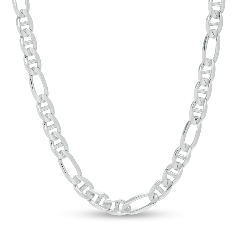 Made in Italy 150 Solid Figaro Chain Necklace in Sterling Silver - 20"