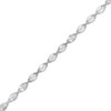 Thumbnail Image 0 of Made in Italy 050 Gauge Solid Mirror Flat-Link Chain Anklet in Sterling Silver - 10"