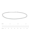 Thumbnail Image 1 of 2.75mm Cuban Chain Anklet in Solid Sterling Silver - 9" + 1"