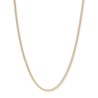 10K Semi-Solid Gold Miami Cuban Chain - 22"