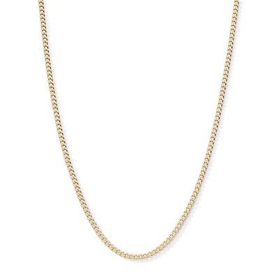 10K Semi-Solid Gold Miami Cuban Chain - 22"
