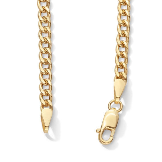 10K Semi-Solid Gold Miami Cuban Chain - 22"