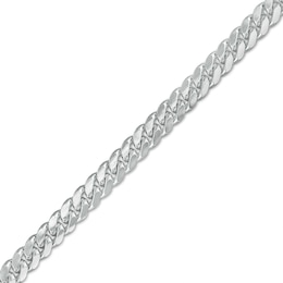 Made in Italy 150 Gauge Solid Curb Chain Bracelet in Sterling Silver - 7.5&quot;