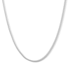 Thumbnail Image 0 of Made in Italy 080 Gauge Solid Cuban Curb Chain Necklace in Sterling Silver - 22"