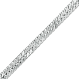 Made in Italy 120 Gauge Solid Curb Chain Bracelet in Sterling Silver - 8.5&quot;