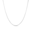 Made in Italy 4.2mm Diamond-Cut Mariner Chain Necklace in 10K Solid Sterling Silver - 20"