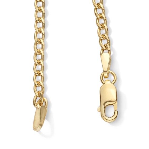 10K Semi-Solid Gold Miami Cuban Chain - 18"