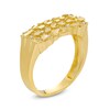 Thumbnail Image 1 of Cubic Zirconia Rectangle-Top Nugget Ring in 10K Gold - Size 10