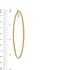 Thumbnail Image 2 of 10K Gold Bonded Diamond-Cut Tube Hoops Made in Italy