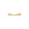 Thumbnail Image 0 of 14K Gold Curved Barbell - 16G 3/8"