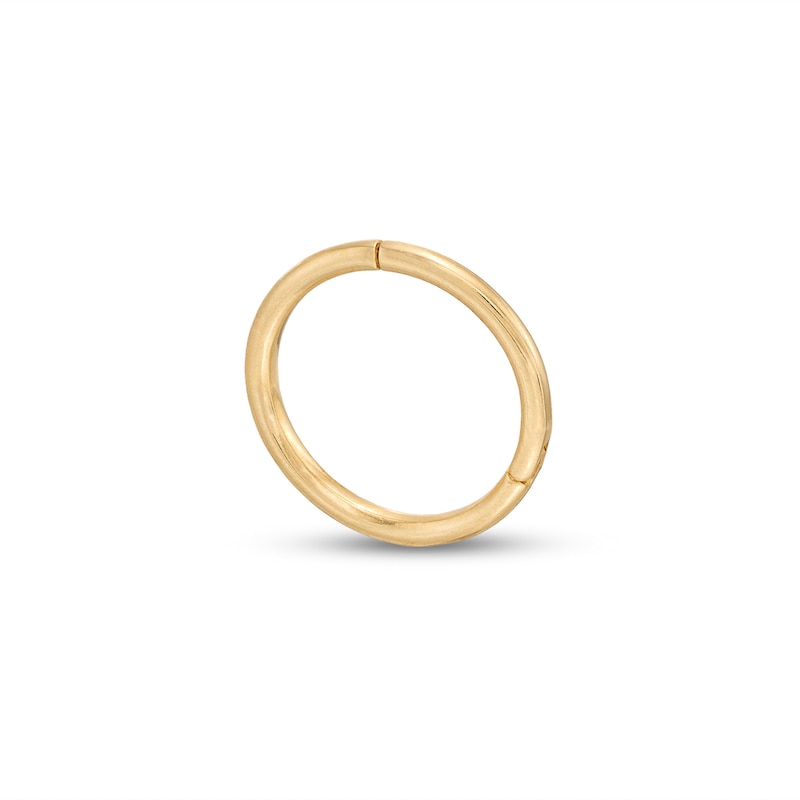 Main Image 1 of 14K Gold Hoop - 18G 3/8"