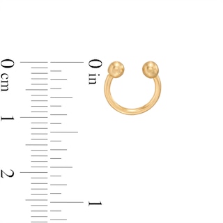 14K Gold Horseshoe