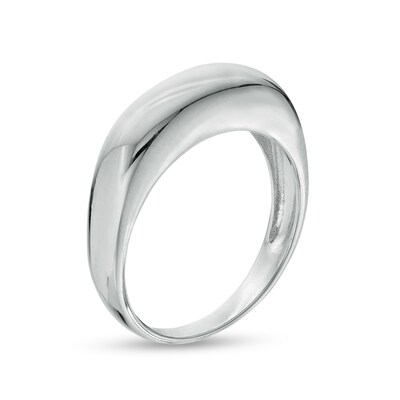 6mm Dome Ring in Sterling Silver - Size 8
