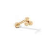 Thumbnail Image 0 of 14K Gold Bead Trio Stud - 18G 5/16"