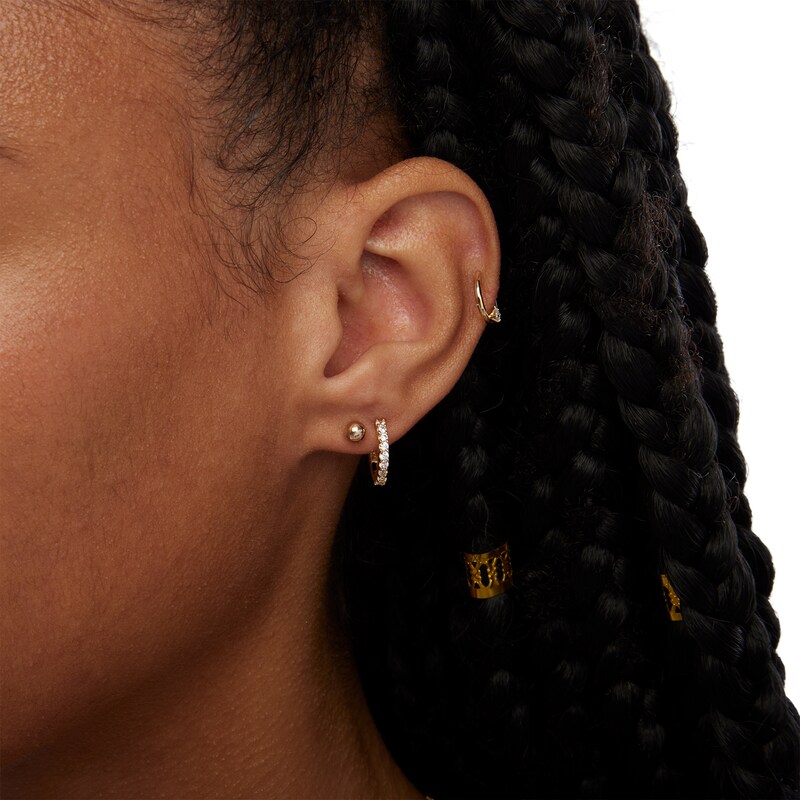 The Everyday Earrings Set in Gold