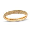 2.7mm Diamond-Cut Textures Band in 10K Gold – Size 7