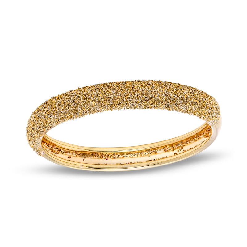 2.7mm Diamond-Cut Textures Band in 10K Gold – Size 7
