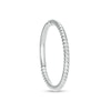 Thumbnail Image 1 of Stainless Steel Rope-Textured Clicker Hoop - 18G 5/16"