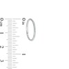Thumbnail Image 2 of Stainless Steel Rope-Textured Clicker Hoop - 18G 5/16"