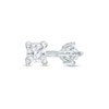 Thumbnail Image 1 of Cubic Zirconia Solitaire Stud Earrings in Sterling Silver