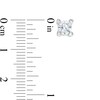 Thumbnail Image 2 of Cubic Zirconia Solitaire Stud Earrings in Sterling Silver